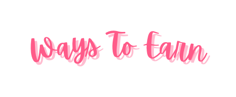 Ways To Earn
